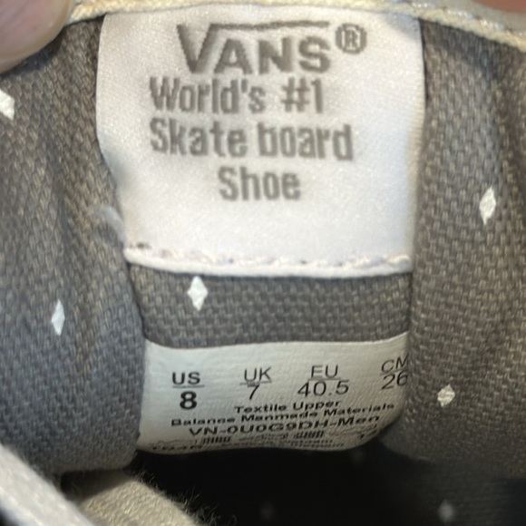 Vans Skate Shoe - Picture 7 of 7